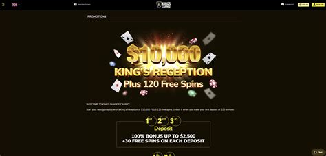 Kings chance casino codigo promocional